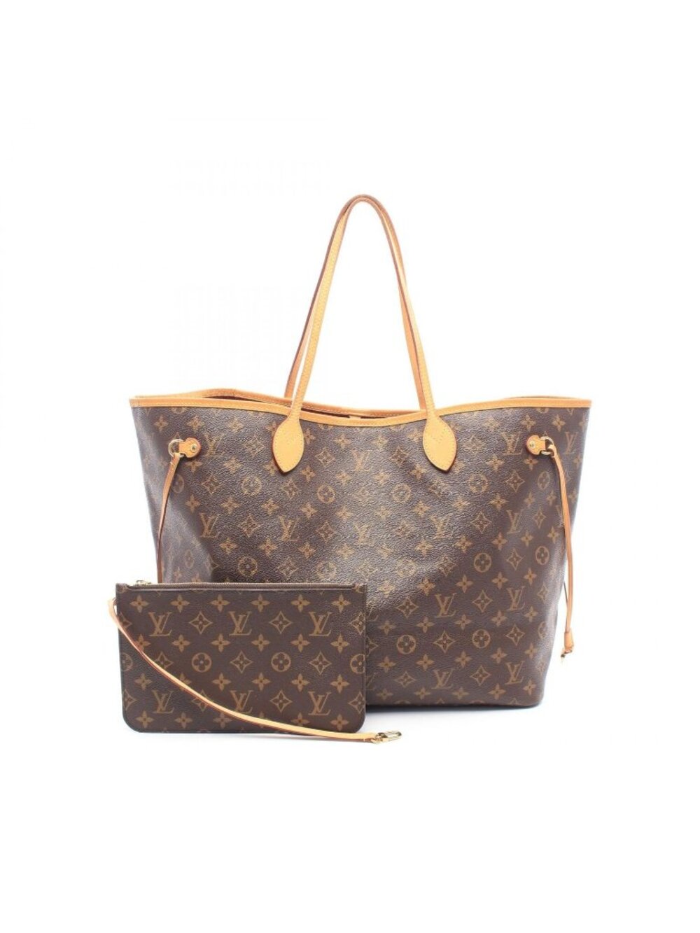 Louis Vuitton Tote Neverfull GM Monogram Fuchsia Leather